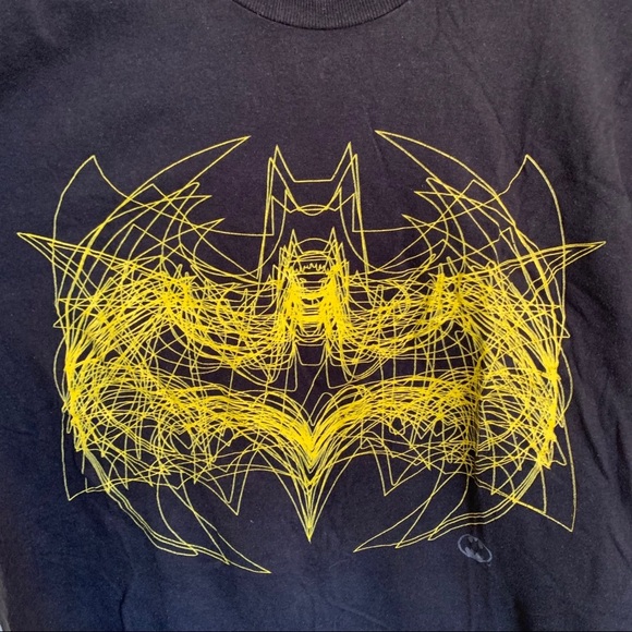 EUC Sketchy Scribble Batman Tshirt - Picture 1 of 3